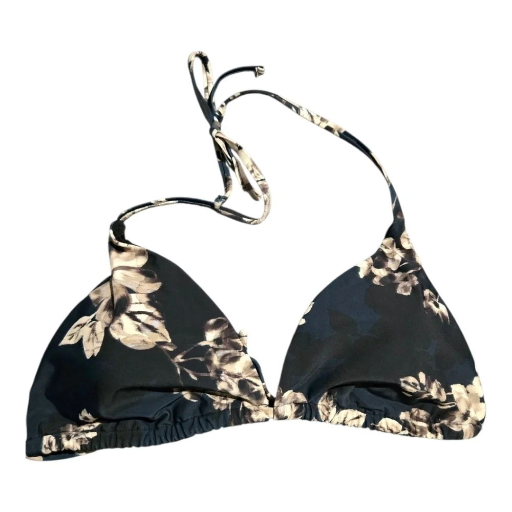 RACHEL Rachel Roy Black and White Bikini Swimwear, XLARGE